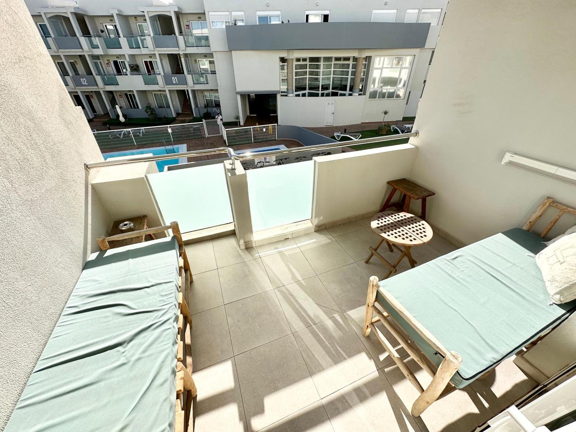 Fresh Lemonade Con Piscina, Ac, Doble Terraza, Cocina Completa Y Parking Apartment คอร์ราเลโฮ ภายนอก รูปภาพ